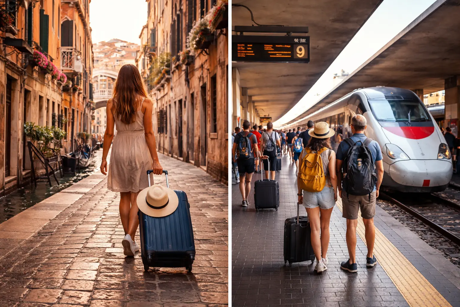 Travel transitions in Europe